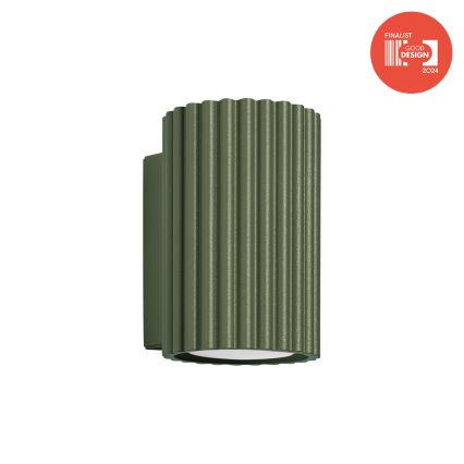 Brilagi - Seinavalgusti CRESTO 1xGU10/10W/230V 10 cm roheline