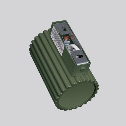 Brilagi - Seinavalgusti CRESTO 1xGU10/10W/230V 10 cm roheline