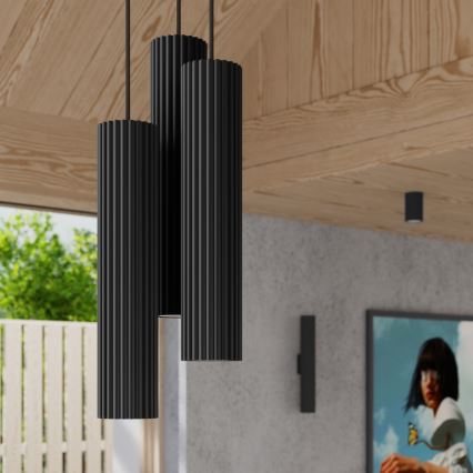 Brilagi - Seinavalgusti CRESTO 2xGU10/10W/230V 20 cm must