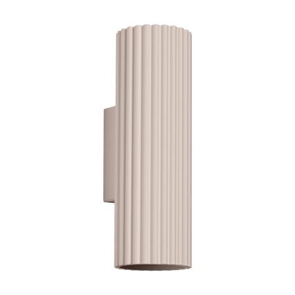 Brilagi - Seinavalgusti CRESTO 2xGU10/10W/230V 20 cm taupe