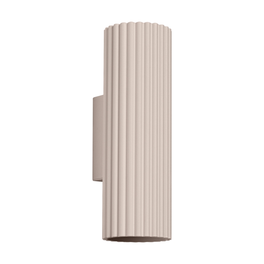 Brilagi - Seinavalgusti CRESTO 2xGU10/10W/230V 20 cm taupe