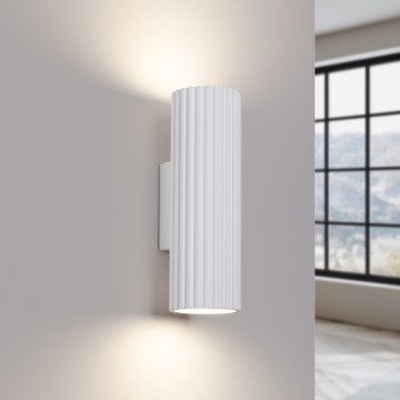 Brilagi - Seinavalgusti CRESTO 2xGU10/10W/230V 20 cm valge