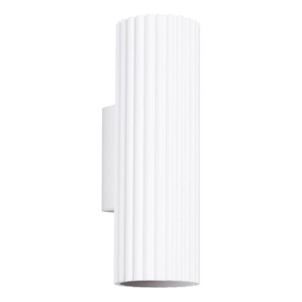 Brilagi - Seinavalgusti CRESTO 2xGU10/10W/230V 20 cm valge