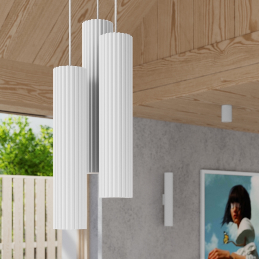 Brilagi - Seinavalgusti CRESTO 2xGU10/10W/230V 20 cm valge