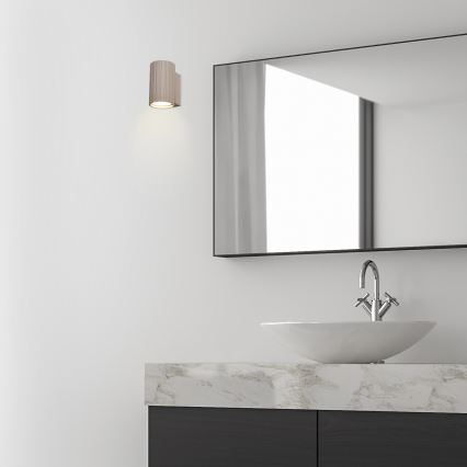 Brilagi - Seinavalgusti CRISPINA 1xGU10/10W/230V 10 cm beež