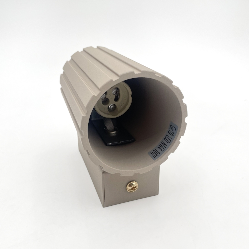 Brilagi - Seinavalgusti CRISPINA 1xGU10/10W/230V 10 cm beež