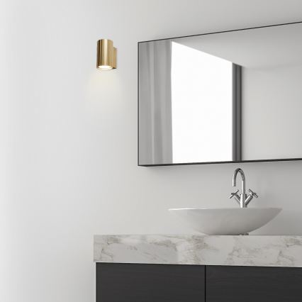 Brilagi - Seinavalgusti CRISPINA 1xGU10/10W/230V 10 cm kuldne