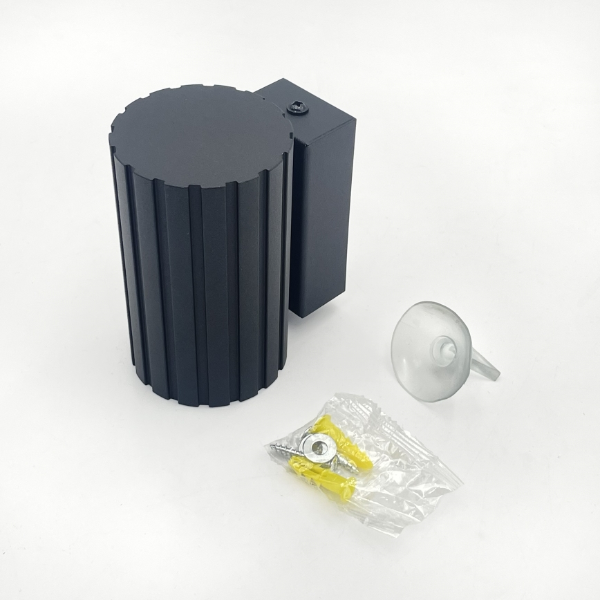 Brilagi - seinavalgusti CRISPINA 1xGU10/10W/230V 10 cm must