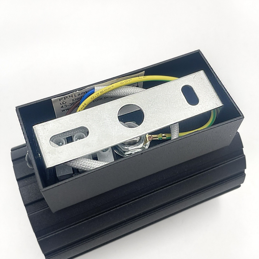 Brilagi - seinavalgusti CRISPINA 1xGU10/10W/230V 10 cm must