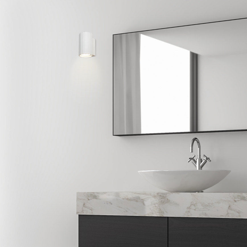 Brilagi - Seinavalgusti CRISPINA 1xGU10/10W/230V 10 cm valge