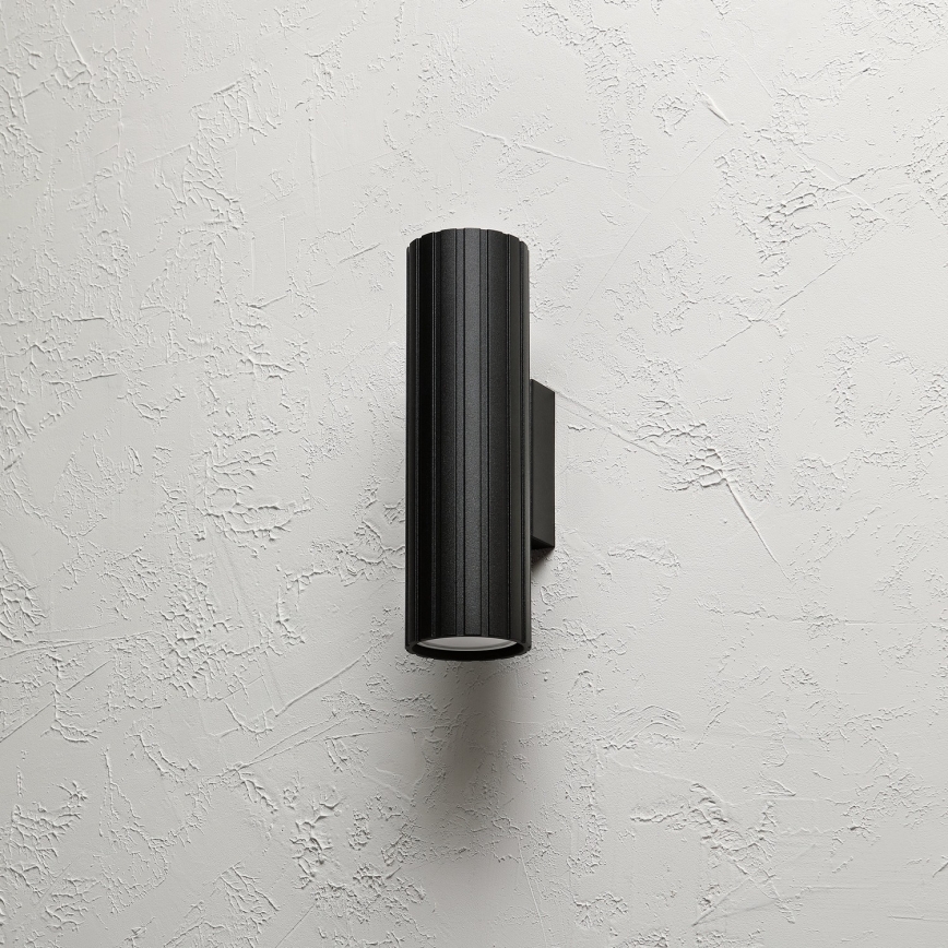 Brilagi - Seinavalgusti CRISPINA 2xGU10/10W/230V 20 cm must