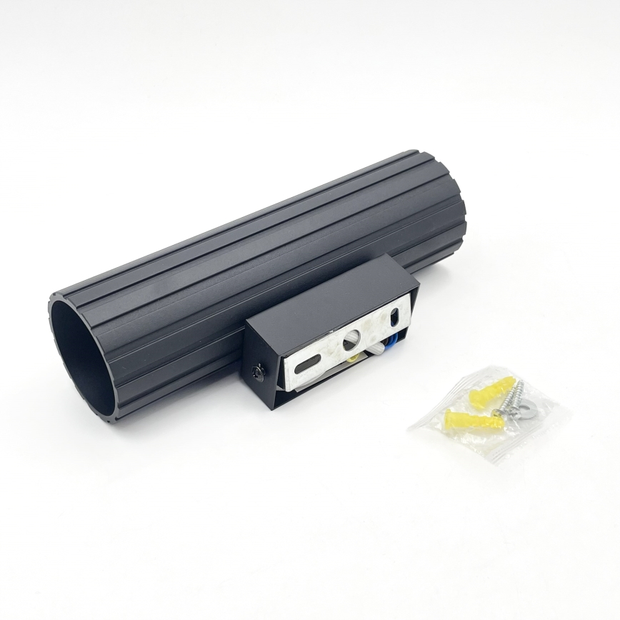 Brilagi – seinavalgusti CRISPINA, 2×GU10 (10 W), 230 V, 20 cm, must