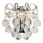 Brilagi - Seinavalgusti CRYSTAL 1xE14/60W/230V läikiv kroom