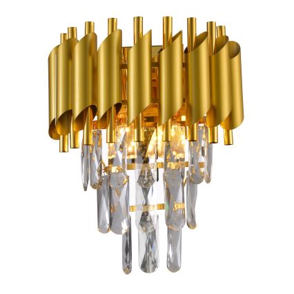 Brilagi - Seinavalgusti ECLIPSE 2xE14/10W/230V kuldne