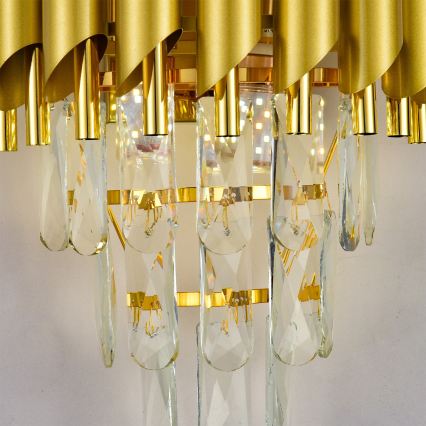 Brilagi - Seinavalgusti ECLIPSE 2xE14/10W/230V kuldne