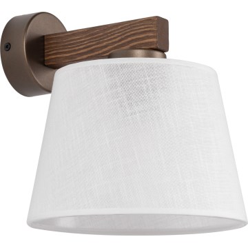 Brilagi - seinavalgusti LATTE 1xE27/60W/230V mänd/valge
