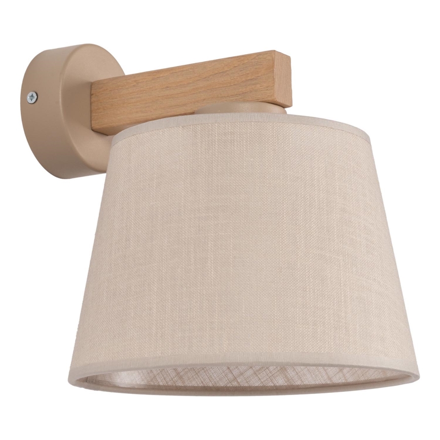 Brilagi - Seinavalgusti LATTE SABIA 1xE27/60W/230V mänd/beež
