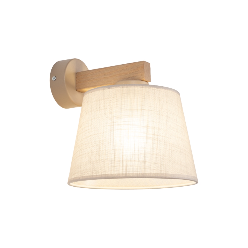 Brilagi - Seinavalgusti LATTE SABIA 1xE27/60W/230V mänd/beež