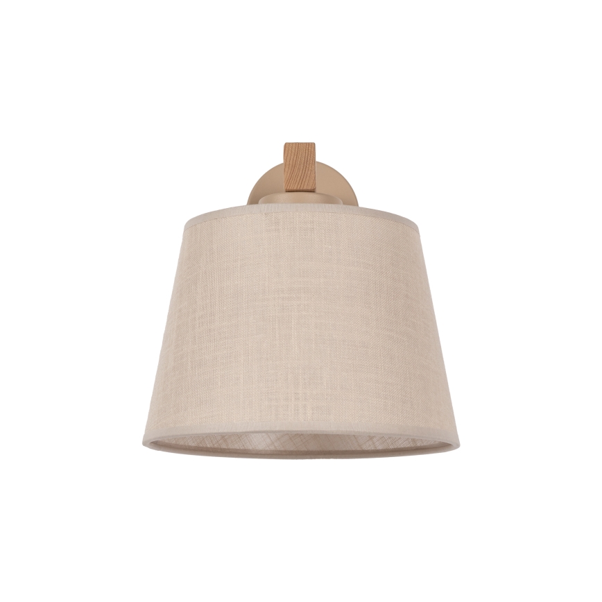 Brilagi - Seinavalgusti LATTE SABIA 1xE27/60W/230V mänd/beež