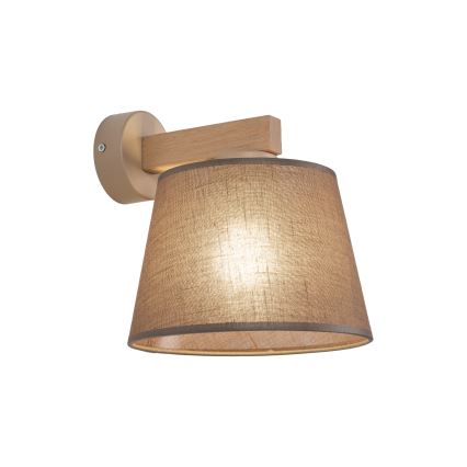Brilagi - Seinavalgusti LATTE SABIA 1xE27/60W/230V mänd/pruun