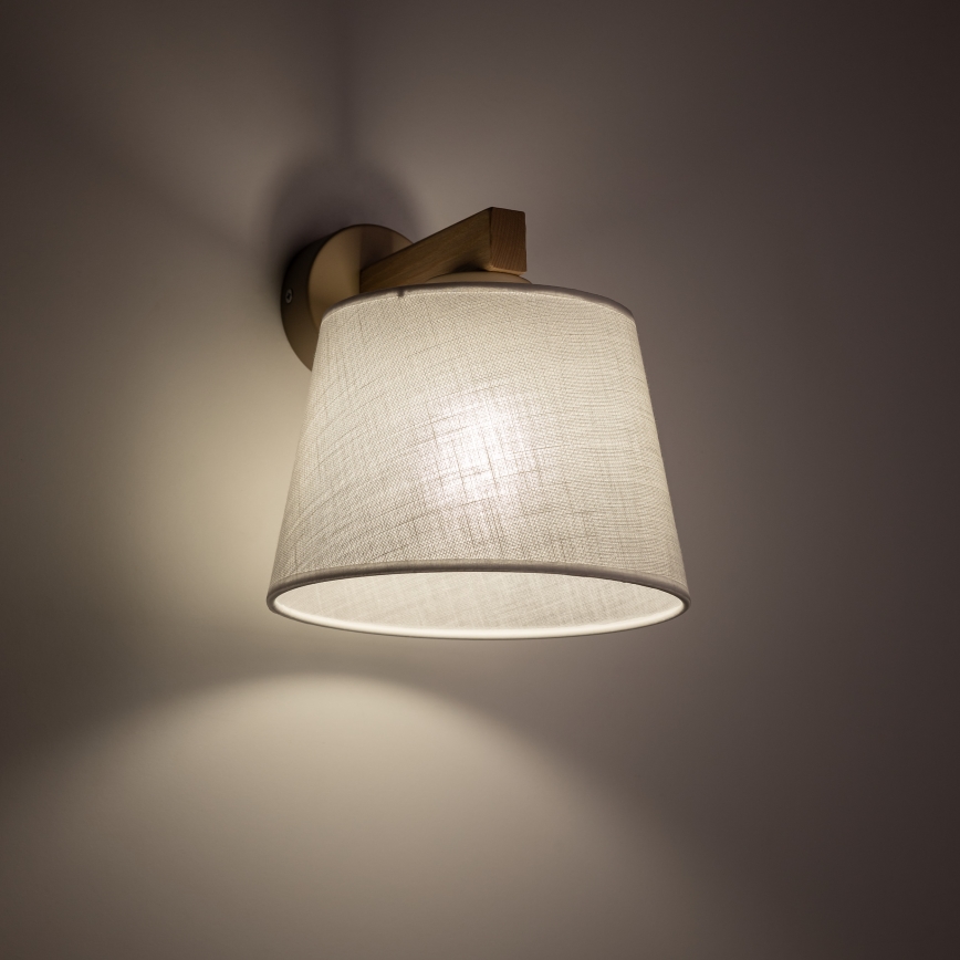 Brilagi - Seinavalgusti LATTE SABIA 1xE27/60W/230V mänd/valge