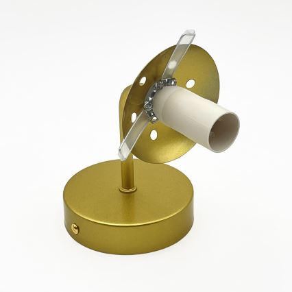 Brilagi - Seinavalgusti MALIVA 1xE14/15W/230V kuldne/valge
