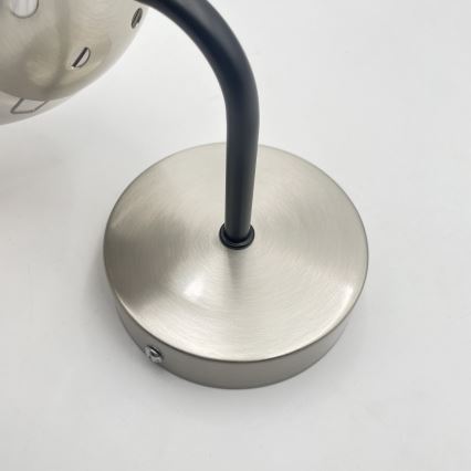 Brilagi - seinavalgusti MALIVA 1xE14/15W/230V mattkroom/suitsune