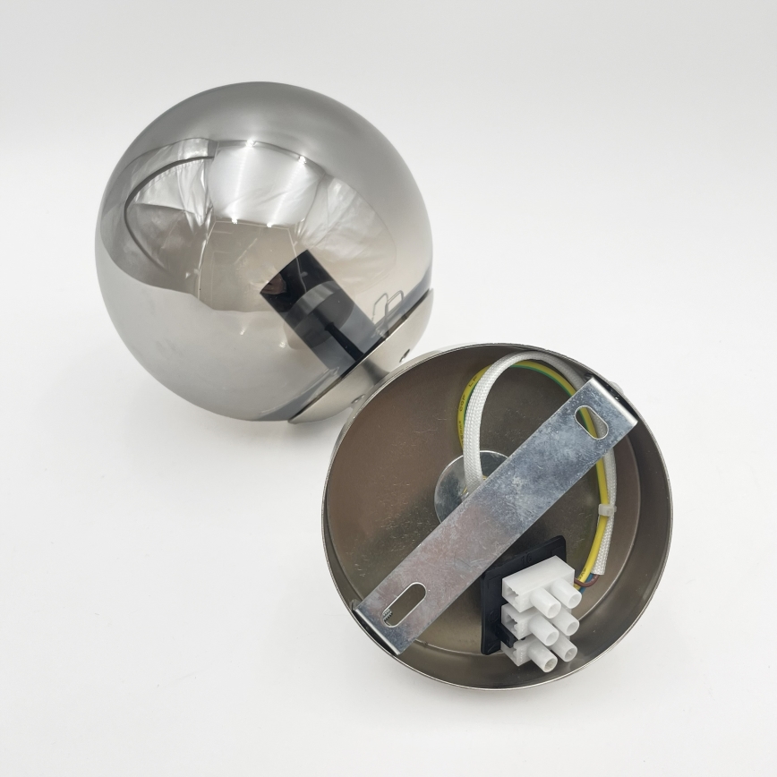 Brilagi - seinavalgusti MALIVA 1xE14/15W/230V mattkroom/suitsune