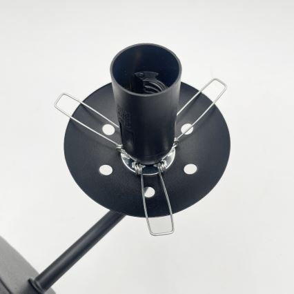 Brilagi - Seinavalgusti MALIVA 1xE14/15W/230V must/läbipaistev