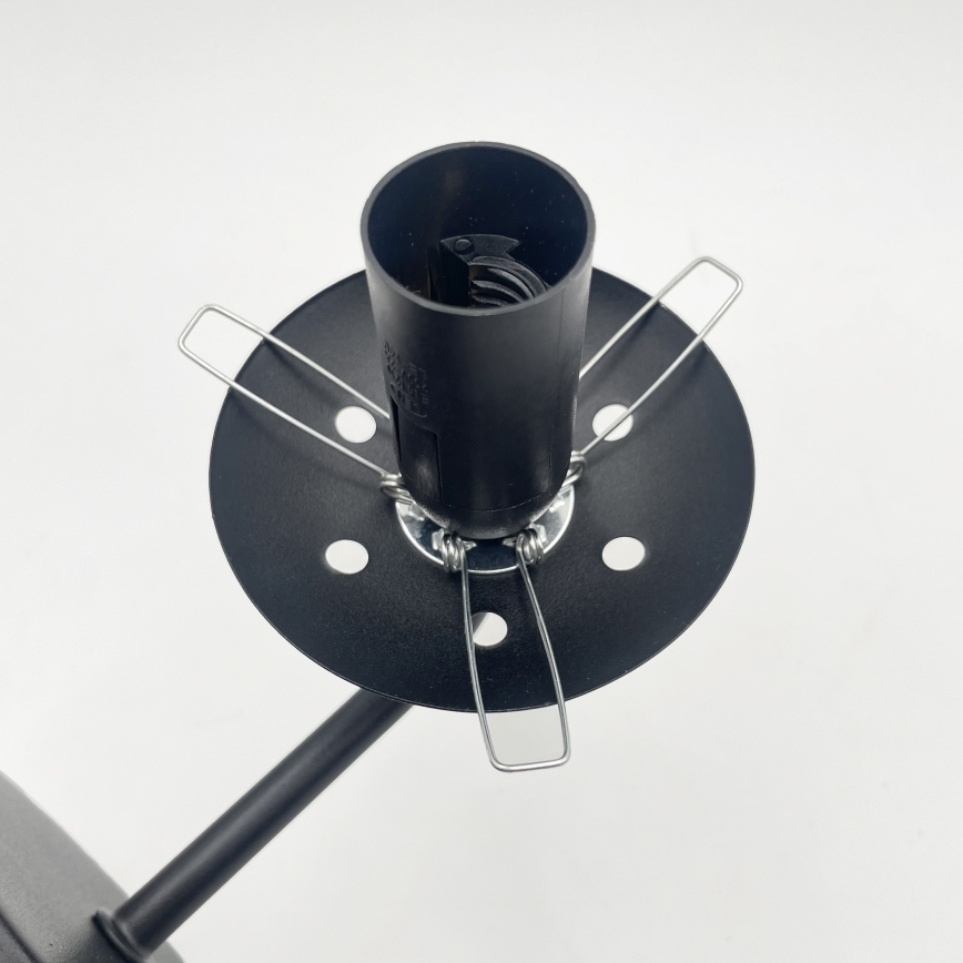 Brilagi - Seinavalgusti MALIVA 1xE14/15W/230V must/läbipaistev