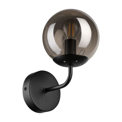 Brilagi - Seinavalgusti MALIVA 1xE14/15W/230V must/suitsune