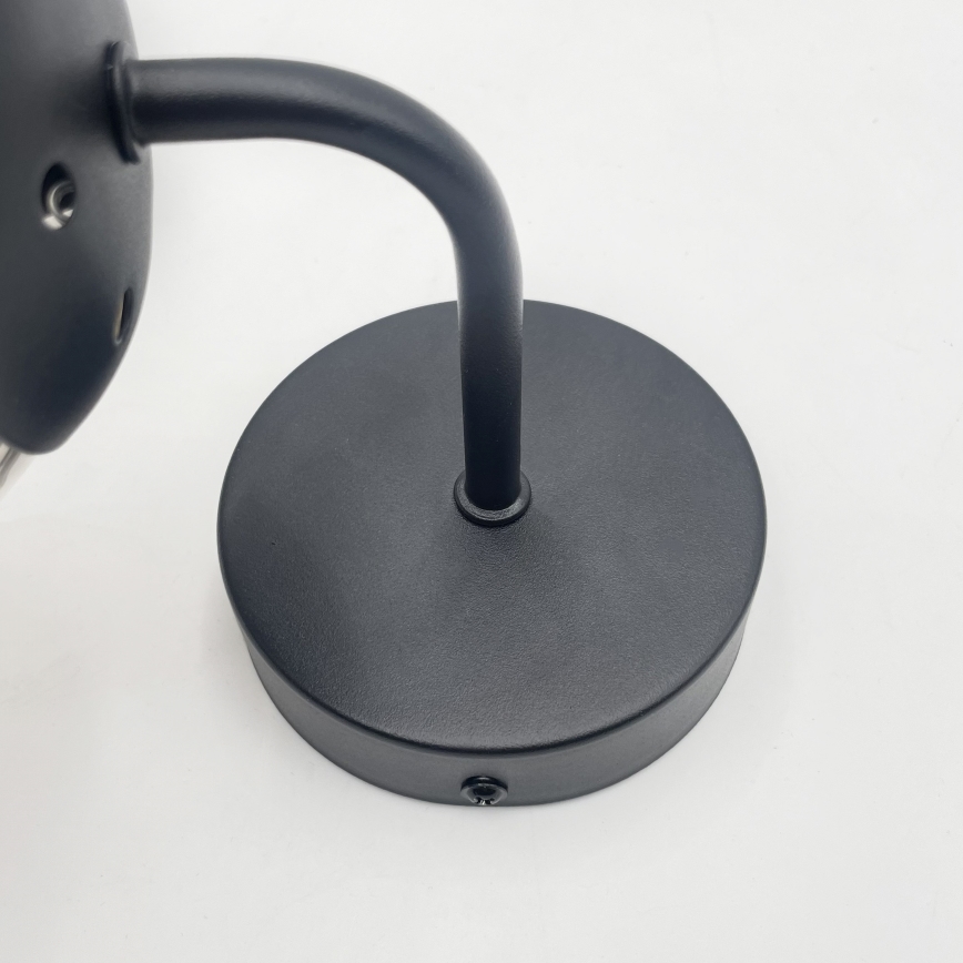 Brilagi - Seinavalgusti MALIVA 1xE14/15W/230V must/suitsune