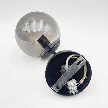 Brilagi - Seinavalgusti MALIVA 1xE14/15W/230V must/suitsune