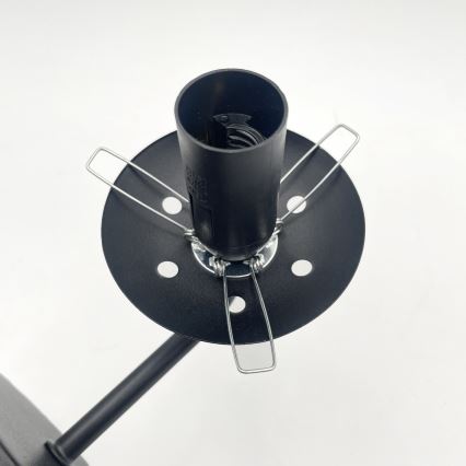 Brilagi - seinavalgusti MALIVA 1xE14/15W/230V must/valge