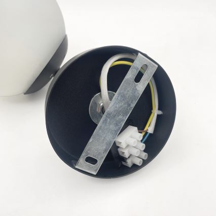 Brilagi - seinavalgusti MALIVA 1xE14/15W/230V must/valge