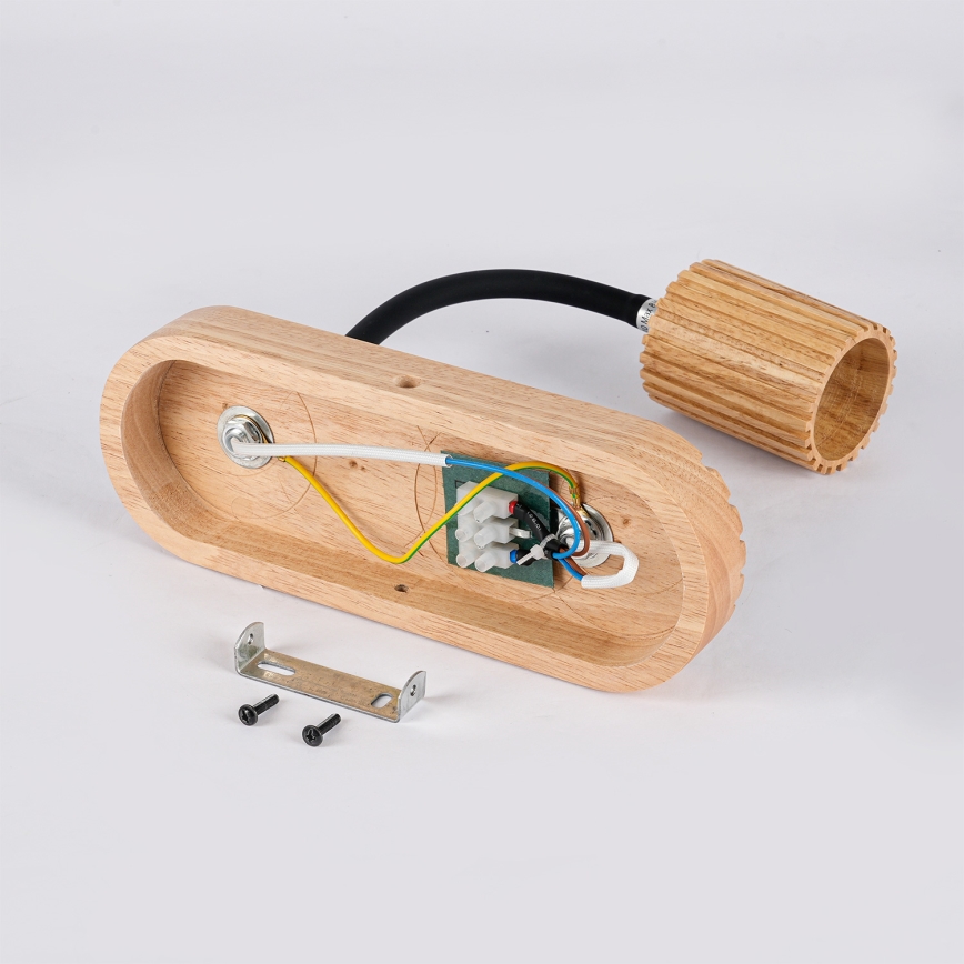 Brilagi - seinavalgusti MODERN WOOD 1xG9/5W/230V + 1xGU10/8W, puidust