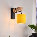 BRILAGI - Seinavalgusti NUBILA 1xE27/60W/230V pruun/must/kollane