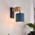 BRILAGI - Seinavalgusti NUBILA 1xE27/60W/230V pruun/must/tumesinine