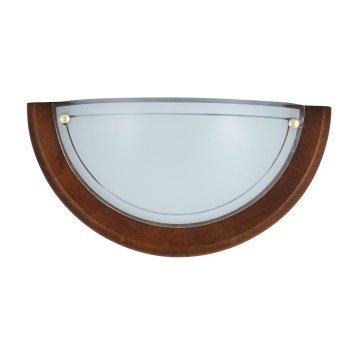 Brilagi - Seinavalgusti ORBIS 1xE27/60W/230V 30 cm mänd/tamm