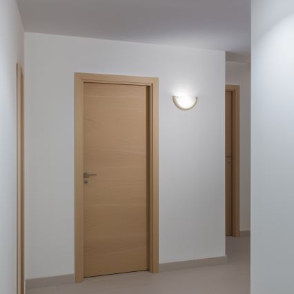 Brilagi - Seinavalgusti ORBIS 1xE27/60W/230V 30 cm männipuit