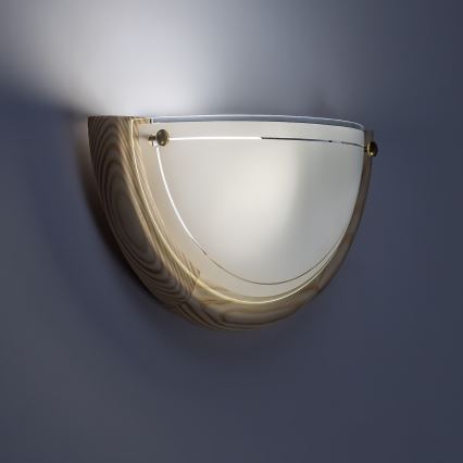 Brilagi - Seinavalgusti ORBIS 1xE27/60W/230V 30 cm männipuit