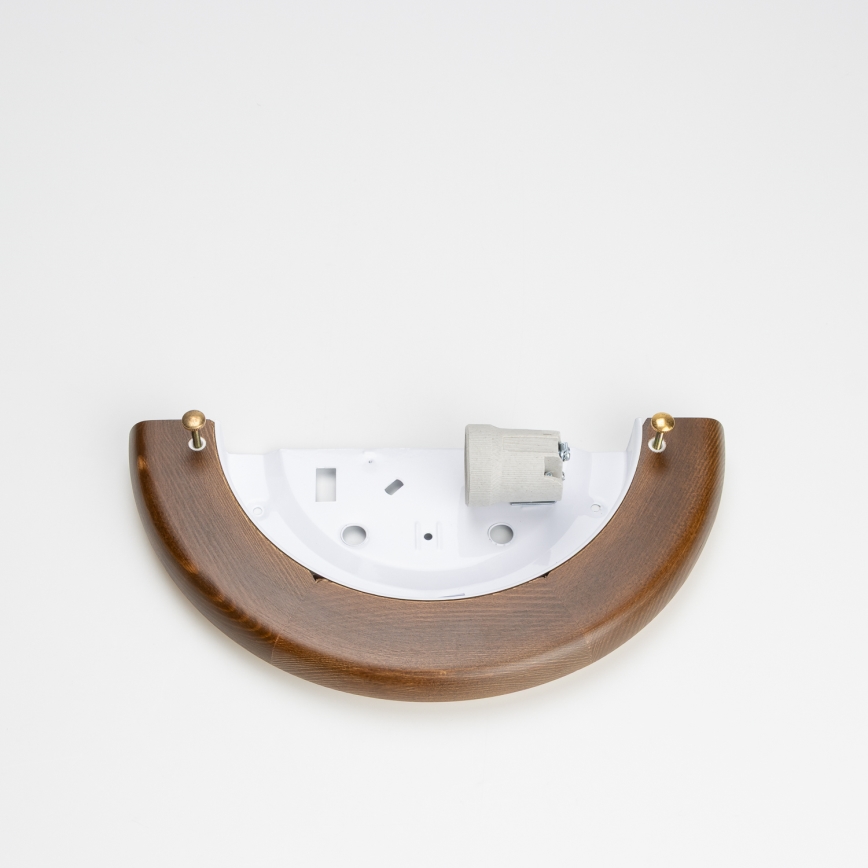 Brilagi - Seinavalgusti ORBIS 1xE27/60W/230V 30 cm männipuit