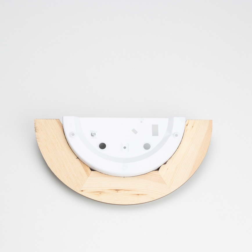 Brilagi - Seinavalgusti ORBIS 1xE27/60W/230V 30 cm männipuit