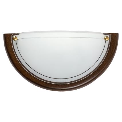 Brilagi - Seinavalgusti ORBIS 1xE27/60W/230V 30 cm männipuit