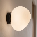BRILAGI - Seinavalgusti PEBBLES 1xE27/40W/230V läbimõõt 20 cm must