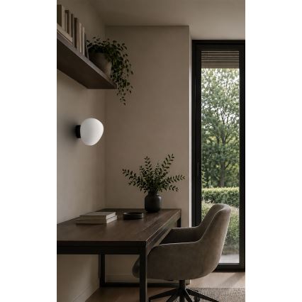 BRILAGI - Seinavalgusti PEBBLES 1xE27/40W/230V läbimõõt 20 cm must