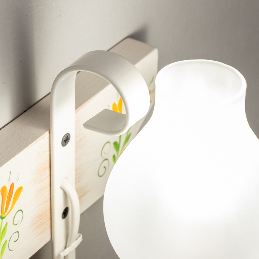 Brilagi - Seinavalgusti QUEEN 1xE14/40W/230V pöök/kreemikas