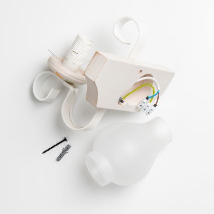 Brilagi - Seinavalgusti QUEEN 1xE14/40W/230V pöök/kreemikas