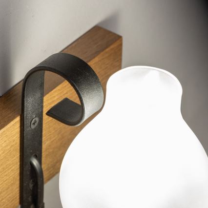 Brilagi - Seinavalgusti QUEEN 1xE14/40W/230V pöök/pähkel