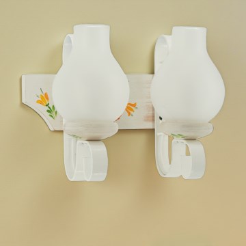 Brilagi - seinavalgusti QUEEN 2xE14/40W/230V pöök/kreemjas